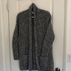 Gap sweater coat.